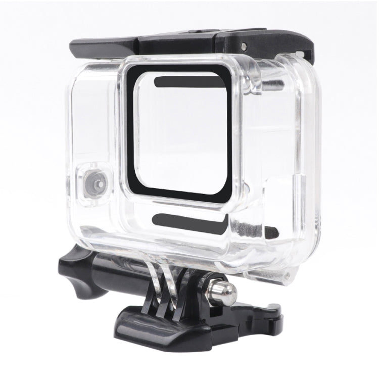 สำหรับ GoPro HERO7 สีขาว / เงินโครงกระดูกที่อยู่อาศัยด้านข้างกลวงป้องกันกรณีที่มีหัวเข็มขัดพื้นฐานเมาและสกรู, Side Hollow
