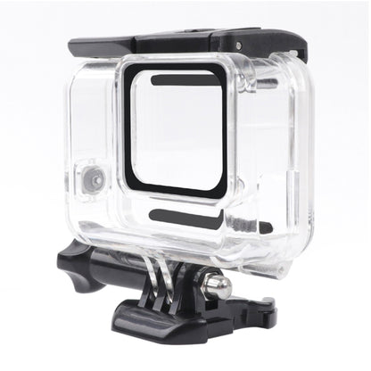 สำหรับ GoPro HERO7 สีขาว / เงินโครงกระดูกที่อยู่อาศัยด้านข้างกลวงป้องกันกรณีที่มีหัวเข็มขัดพื้นฐานเมาและสกรู, Side Hollow
