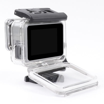 สำหรับ GoPro HERO7 สีขาว / เงินโครงกระดูกที่อยู่อาศัยด้านข้างกลวงป้องกันกรณีที่มีหัวเข็มขัดพื้นฐานเมาและสกรู, Side Hollow