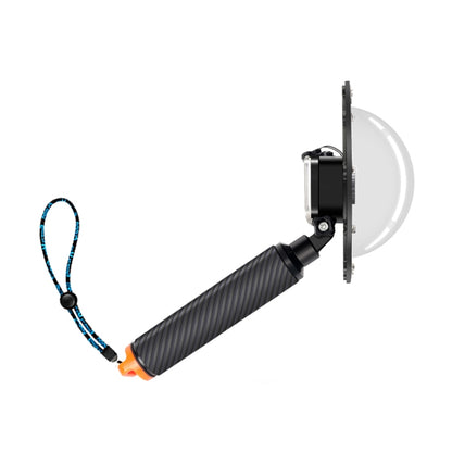 RUIGPRO Floating Hand Grip Dome Port ดำน้ำใต้น้ำ กล้อง เลนส์ ฝาครอบโปร่งใสสำหรับ DJI Osmo Action, Osmo Action