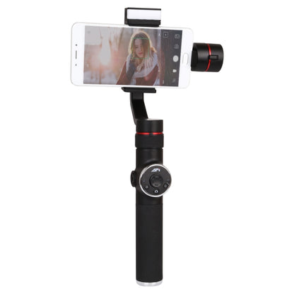 AFI V5 Smooth 3-Axis Handheld อลูมิเนียมโคลงกิมบอลไร้แปรงถ่านพร้อมขาตั้งกล้องและเติมแสงสำหรับสมาร์ทโฟนภายใน 6 นิ้วรองรับการติดตามใบหน้า