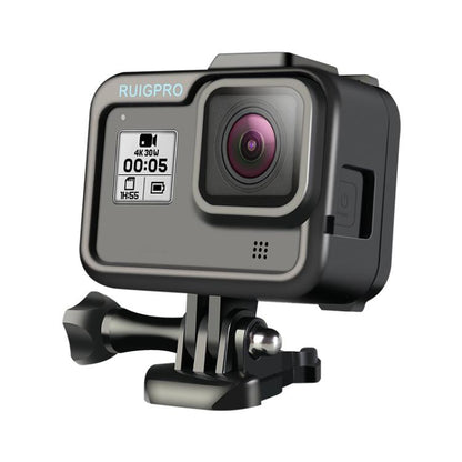 RUIGPRO สำหรับ GoPro HERO8 Black Standard Border PC กรอบ ABS Mount เคสป้องกัน