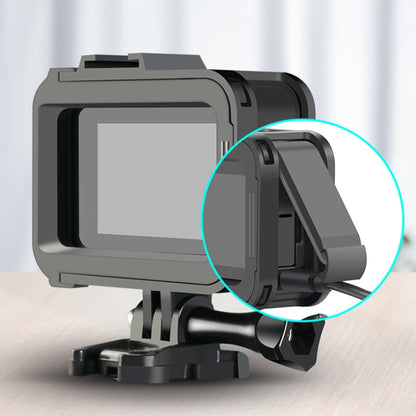 RUIGPRO สำหรับ GoPro HERO8 Black Standard Border PC กรอบ ABS Mount เคสป้องกัน