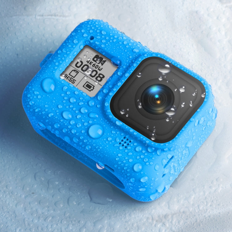 ฝาครอบเคสซิลิโคนพร้อมสายรัดข้อมือสำหรับ GoPro HERO8 Black, For GoPro HERO8 Black