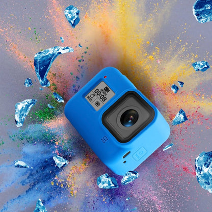 ฝาครอบเคสซิลิโคนพร้อมสายรัดข้อมือสำหรับ GoPro HERO8 Black, For GoPro HERO8 Black