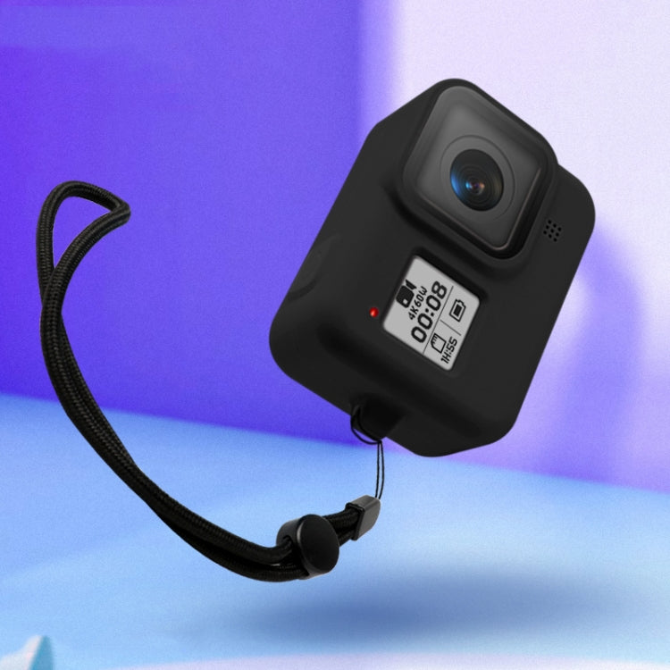 ฝาครอบเคสซิลิโคนพร้อมสายรัดข้อมือสำหรับ GoPro HERO8 Black, For GoPro HERO8 Black