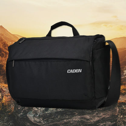 CADeN K12 แบบพกพากระเป๋ากล้องไหล่ Messenger กระเป๋าขาตั้งกล้องสำหรับ Nikon, Canon, Sony, กล้อง DSLR/SLR