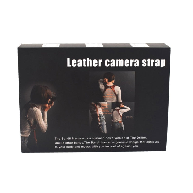 QUICK RELEASE Anti-SLIP ไหล่หนังสายรัดกล้องพร้อมตะขอโลหะสำหรับกล้อง SLR/DSLR (ไหล่ซ้าย), Left Shoulder, Right Shoulder