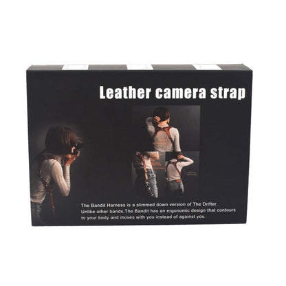 QUICK RELEASE Anti-SLIP ไหล่หนังสายรัดกล้องพร้อมตะขอโลหะสำหรับกล้อง SLR/DSLR (ไหล่ซ้าย), Left Shoulder, Right Shoulder