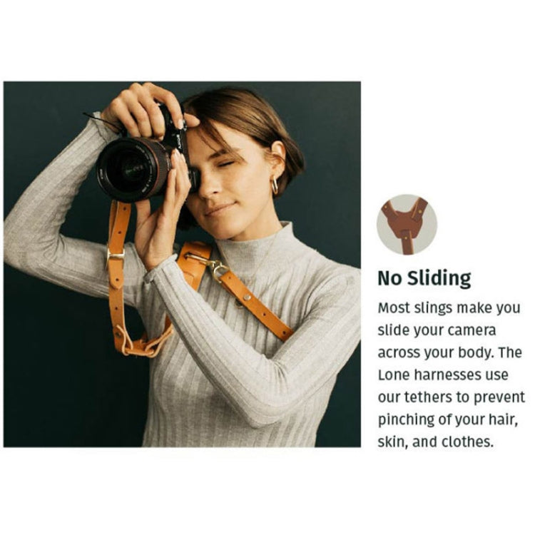 QUICK RELEASE Anti-SLIP ไหล่หนังสายรัดกล้องพร้อมตะขอโลหะสำหรับกล้อง SLR/DSLR (ไหล่ซ้าย), Left Shoulder, Right Shoulder