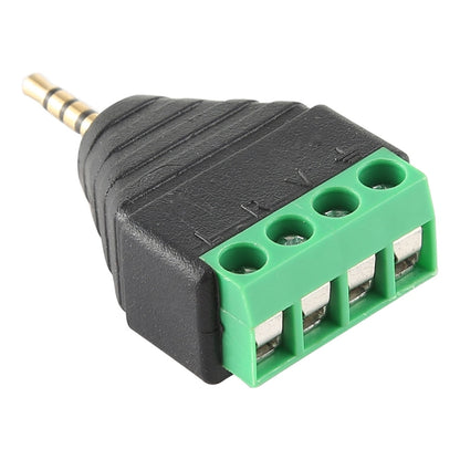 ปลั๊กตัวผู้ขนาด 2.5 มม. 4 เสา 4 พินขั้วต่อเสียงสเตอริโอ, 2.5mm Male (4 Pin)
