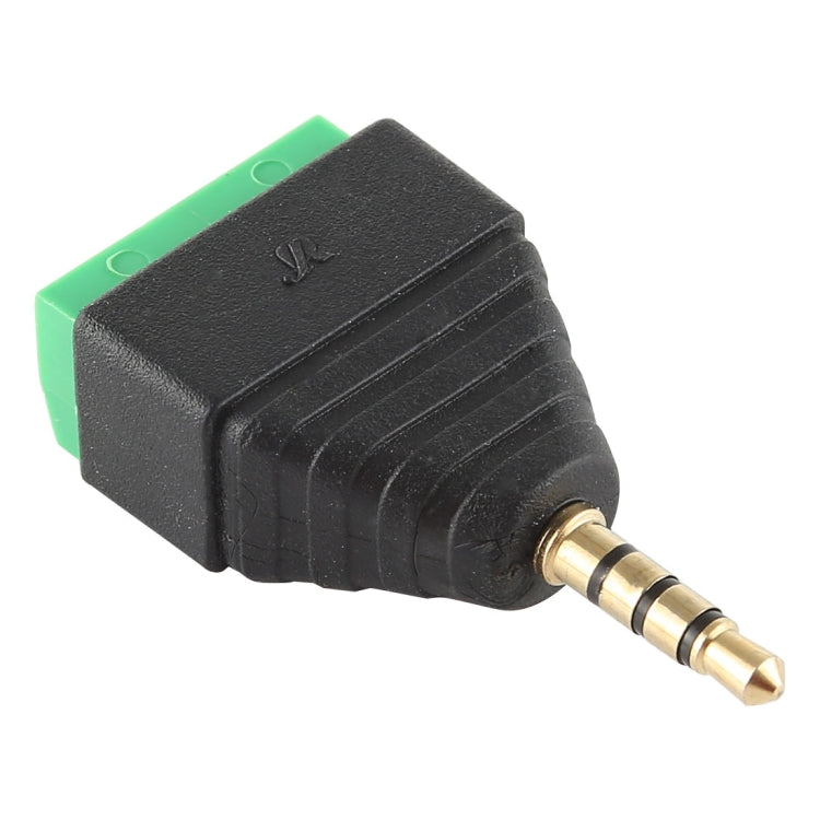 ปลั๊กตัวผู้ขนาด 3.5 มม. 4 เสา 4 พินขั้วต่อเสียงสเตอริโอ, 3.5mm Male (4 Pin)