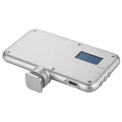 LED-013 Pocket 112 LEDs Professional Vlogging การถ่ายภาพวิดีโอและสตูดิโอถ่ายภาพพร้อมจอแสดงผล OLED และอะแดปเตอร์รองเท้าเย็นสำหรับกล้อง Canon / Nikon DSLR, 112 LED