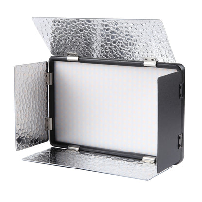 LED01 520 LEDs 4100LM Professional Vlogging การถ่ายภาพวิดีโอและสตูดิโอถ่ายภาพแสงสำหรับกล้อง Canon/Nikon DSLR, 520 LED