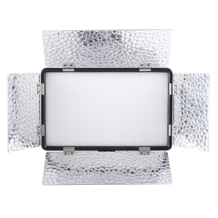 LED01 520 LEDs 4100LM Professional Vlogging การถ่ายภาพวิดีโอและสตูดิโอถ่ายภาพแสงสำหรับกล้อง Canon/Nikon DSLR, 520 LED