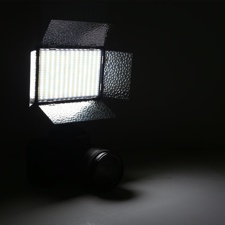 LED01 520 LEDs 4100LM Professional Vlogging การถ่ายภาพวิดีโอและสตูดิโอถ่ายภาพแสงสำหรับกล้อง Canon/Nikon DSLR, 520 LED