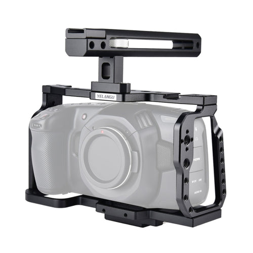 YELANGU C9-A YLG0911A จัดการวิดีโอ กล้อง โคลงกรงสำหรับ DJI BMPCC 4K, C9-A