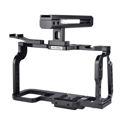 YELANGU C9-A YLG0911A จัดการวิดีโอ กล้อง โคลงกรงสำหรับ DJI BMPCC 4K, C9-A