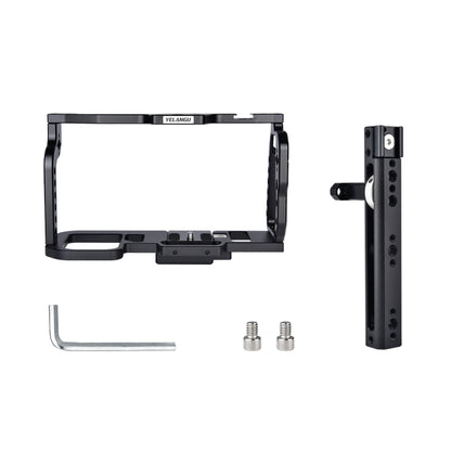 YELANGU C9-A YLG0911A จัดการวิดีโอ กล้อง โคลงกรงสำหรับ DJI BMPCC 4K, C9-A