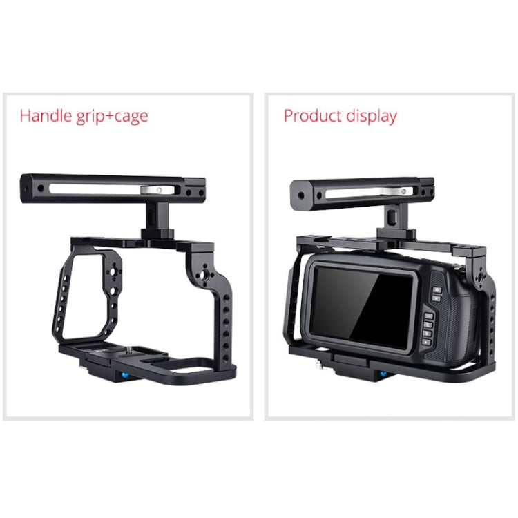 YELANGU C9-A YLG0911A จัดการวิดีโอ กล้อง โคลงกรงสำหรับ DJI BMPCC 4K, C9-A