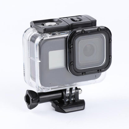 สำหรับ GoPro HERO8 Black เคสกันน้ำ 45 ม. พร้อมหัวเข็มขัดและสกรูแบบพื้นฐาน, For GoPro HERO8 Black