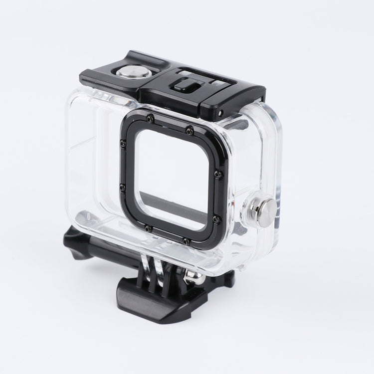 สำหรับ GoPro HERO8 Black เคสกันน้ำ 45 ม. พร้อมหัวเข็มขัดและสกรูแบบพื้นฐาน, For GoPro HERO8 Black
