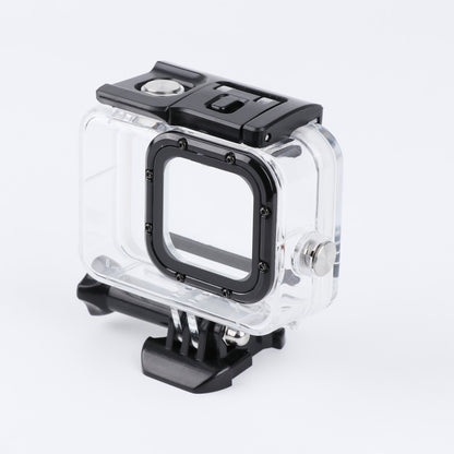 สำหรับ GoPro HERO8 Black เคสกันน้ำ 45 ม. พร้อมหัวเข็มขัดและสกรูแบบพื้นฐาน, For GoPro HERO8 Black