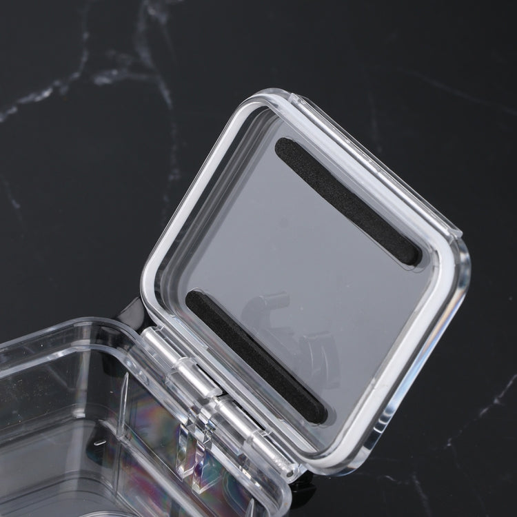 สำหรับ GoPro HERO8 Black เคสกันน้ำ 45 ม. พร้อมหัวเข็มขัดและสกรูแบบพื้นฐาน, For GoPro HERO8 Black