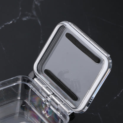 สำหรับ GoPro HERO8 Black เคสกันน้ำ 45 ม. พร้อมหัวเข็มขัดและสกรูแบบพื้นฐาน, For GoPro HERO8 Black