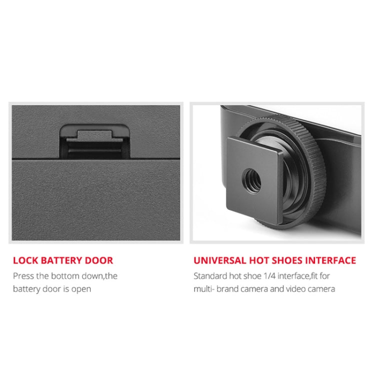 YELANGU LED01 49 ไฟวิดีโอ LED สำหรับกล้อง / กล้องวิดีโอ, Video Light