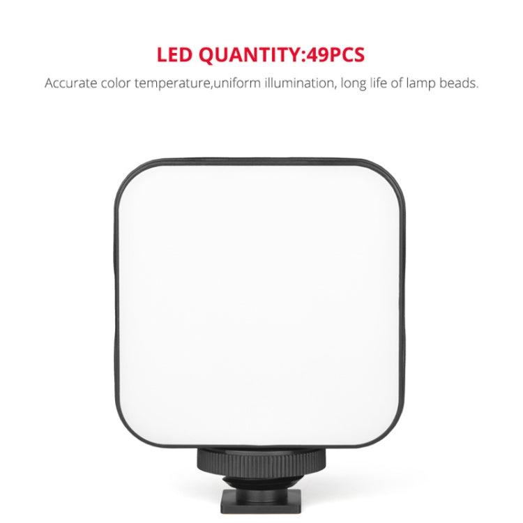 YELANGU LED01 49 ไฟวิดีโอ LED สำหรับกล้อง / กล้องวิดีโอ, Video Light
