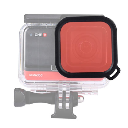 ฟิลเตอร์เลนส์สีดำน้ำแบบ Square Housing สำหรับ Insta360 ONE R 4K Edition / 1 นิ้ว