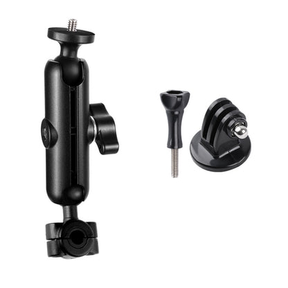 9 ซม.ก้านเชื่อมต่อ 20 มม.หัวลูกรถจักรยานยนต์กระจกมองหลัง FIXED Mount Holder พร้อมอะแดปเตอร์ขาตั้งกล้องและสกรูสำหรับ GoPro Hero11 สีดำ / HERO10 สีดำ /9 สีดำ /8 สีดำ /7 /6 /5 /5 เซสชัน /4 เซสชัน /4 /3+ /3 /2/1, DJI Osmo Action และกล้องแอคชั่นอื่นๆ       ...