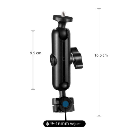 9 ซม.ก้านเชื่อมต่อ 20 มม.หัวลูกรถจักรยานยนต์กระจกมองหลัง FIXED Mount Holder พร้อมอะแดปเตอร์ขาตั้งกล้องและสกรูสำหรับ GoPro Hero11 สีดำ / HERO10 สีดำ /9 สีดำ /8 สีดำ /7 /6 /5 /5 เซสชัน /4 เซสชัน /4 /3+ /3 /2/1, DJI Osmo Action และกล้องแอคชั่นอื่นๆ       ...
