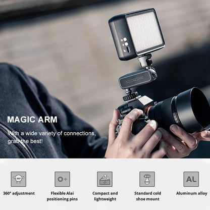 PGYTECH 360 องศาปรับ Magic Arm Bracket Mount สำหรับกล้อง SLR