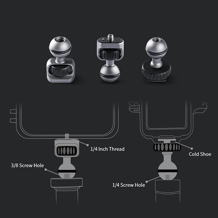PGYTECH 360 องศาปรับ Magic Arm Bracket Mount สำหรับกล้อง SLR