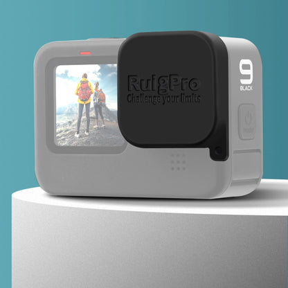RUIGPRO สำหรับ GoPro HERO10 Black / HERO9 Black ยางนุ่มป้องกันรอยขีดข่วนฝาครอบเลนส์กล้องป้องกันรอยขีดข่วน, For GoPro HERO9 Black
