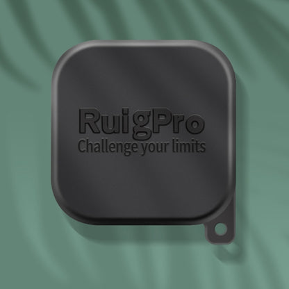 RUIGPRO สำหรับ GoPro HERO10 Black / HERO9 Black ยางนุ่มป้องกันรอยขีดข่วนฝาครอบเลนส์กล้องป้องกันรอยขีดข่วน, For GoPro HERO9 Black