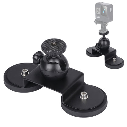 ขายึดถ้วยดูดในรถยนต์สำหรับ GoPro Hero11 Black / HERO10 Black / HERO9 Black / HERO8 Black / 7/6/5/5 เซสชัน / 4 เซสชัน / 4/3+ / 3/2/1, Xiaoyi และกล้องแอ็คชั่นอื่น ๆ ,, ขนาด: ม, Size: M