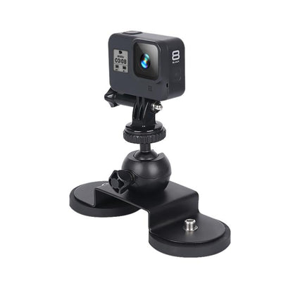 ขายึดถ้วยดูดในรถยนต์สำหรับ GoPro Hero11 Black / HERO10 Black / HERO9 Black / HERO8 Black / 7/6/5/5 เซสชัน / 4 เซสชัน / 4/3+ / 3/2/1, Xiaoyi และกล้องแอ็คชั่นอื่น ๆ ,, ขนาด: ม, Size: M