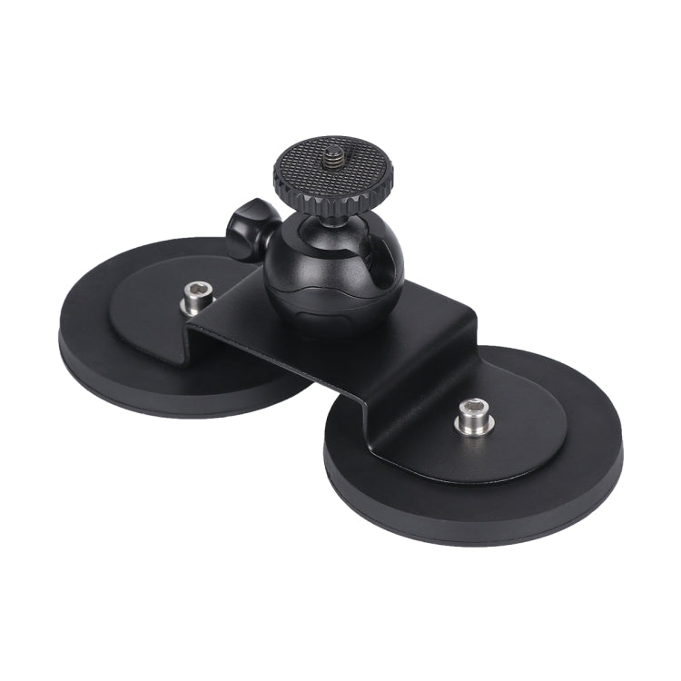 ขายึดถ้วยดูดในรถยนต์สำหรับ GoPro Hero11 Black / HERO10 Black / HERO9 Black / HERO8 Black / 7/6/5/5 เซสชัน / 4 เซสชัน / 4/3 + / 3/2/1, Xiaoyi และกล้องแอ็คชั่นอื่น ๆ ขนาด:ล, Size: L