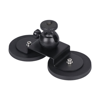 ขายึดถ้วยดูดในรถยนต์สำหรับ GoPro Hero11 Black / HERO10 Black / HERO9 Black / HERO8 Black / 7/6/5/5 เซสชัน / 4 เซสชัน / 4/3 + / 3/2/1, Xiaoyi และกล้องแอ็คชั่นอื่น ๆ ขนาด:ล, Size: L