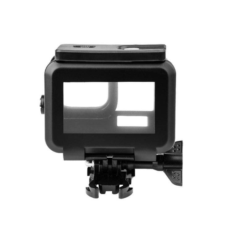 เคสป้องกันที่อยู่อาศัยกันน้ำ 50 ม. พร้อมหัวเข็มขัดพื้นฐานและสกรูสำหรับ GoPro HERO10 Black / HERO9 Black, 50m Waterproof Case