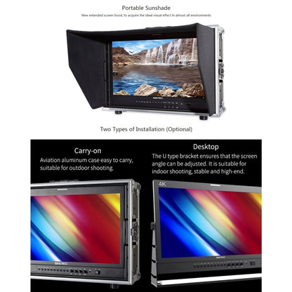 SEETEC 4K215-9HSD-CO 1920x1080 21.5 นิ้ว SDI / HDMI Full HD Director กล่องกล้อง Field Monitor, 4K215-9HSD-CO