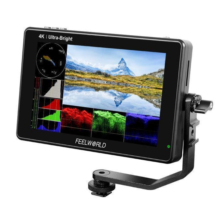 FEELWORLD LUT7 1920x1200 2200 nits 7 นิ้วหน้าจอ IPS HDMI 4K Touch Screen กล้อง Field Monitor, LUT7