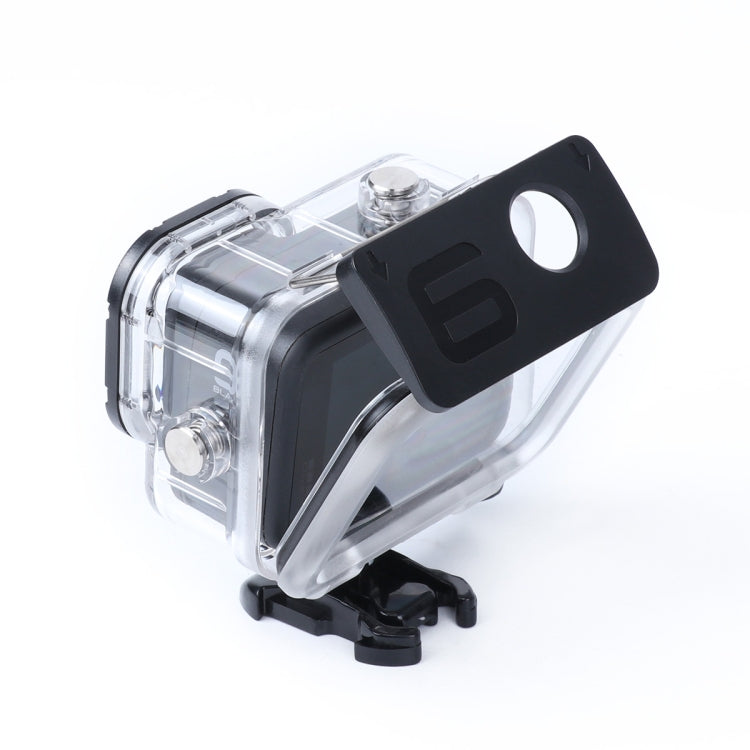 เคสป้องกันที่อยู่อาศัยกันน้ำ 45 ม. พร้อมหัวเข็มขัดพื้นฐานและสกรูสำหรับ GoPro HERO10 Black / HERO9 Black, For GoPro HERO9 Black