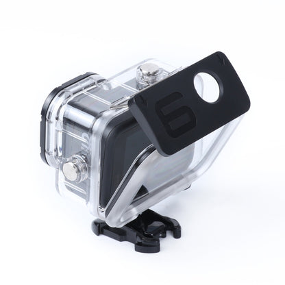 เคสป้องกันที่อยู่อาศัยกันน้ำ 45 ม. พร้อมหัวเข็มขัดพื้นฐานและสกรูสำหรับ GoPro HERO10 Black / HERO9 Black, For GoPro HERO9 Black