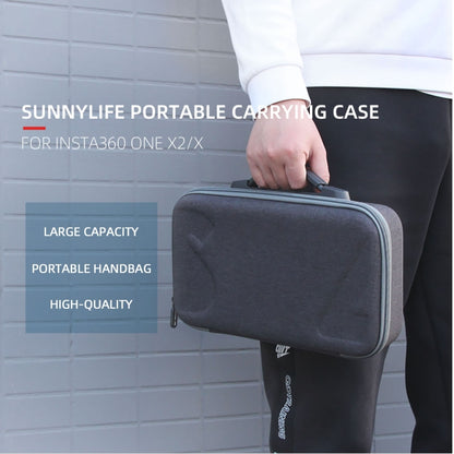 Sunnylife IST-B193 กระเป๋าเก็บของกระเป๋าถือสำหรับ Insta360 ONE X2 / X, For Insta360 ONE X2 / X