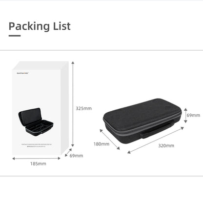 Sunnylife IST-B193 กระเป๋าเก็บของกระเป๋าถือสำหรับ Insta360 ONE X2 / X, For Insta360 ONE X2 / X