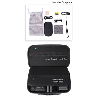 Sunnylife IST-B193 กระเป๋าเก็บของกระเป๋าถือสำหรับ Insta360 ONE X2 / X, For Insta360 ONE X2 / X